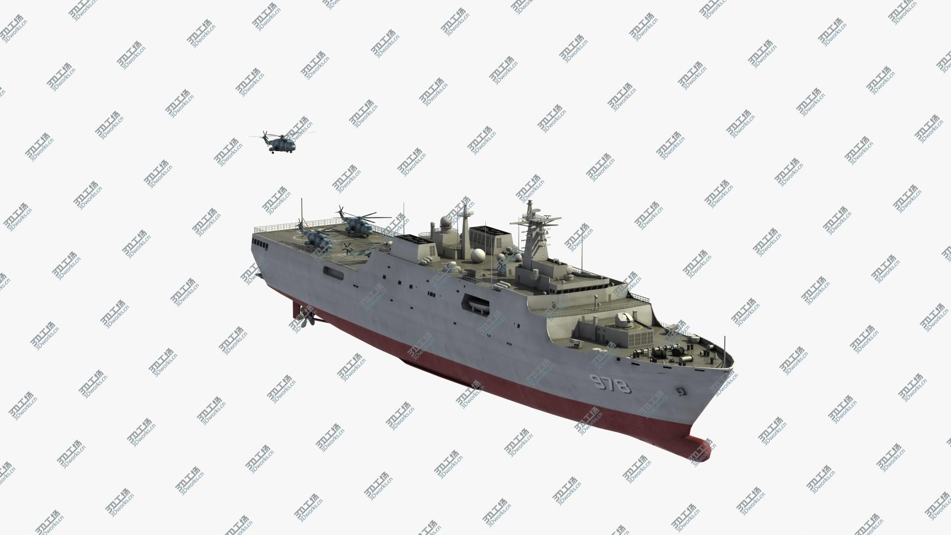 images/goods_img/2021040233/Type071 with Z-18 Helicopter 3D/2.jpg
